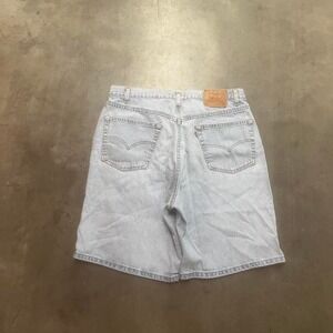 Vintage‎ 90s USA made light wash baggy Levi's 550 jorts